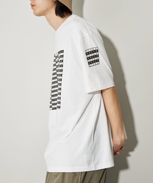 CITEN(シテン)の「<CITEN>ロゴグラフィックプリントT(Tシャツ/カットソー・メンズ・ホワイト・L/S/M)」の2枚目の写真
