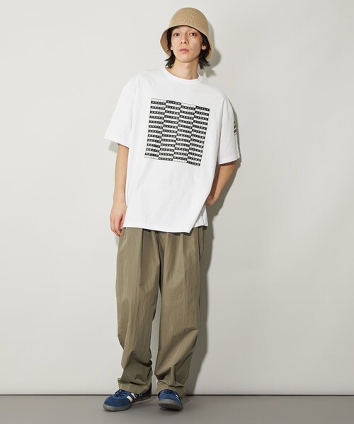 CITEN(シテン)の「<CITEN>ロゴグラフィックプリントT(Tシャツ/カットソー・メンズ・ホワイト・L/S/M)」の4枚目の写真