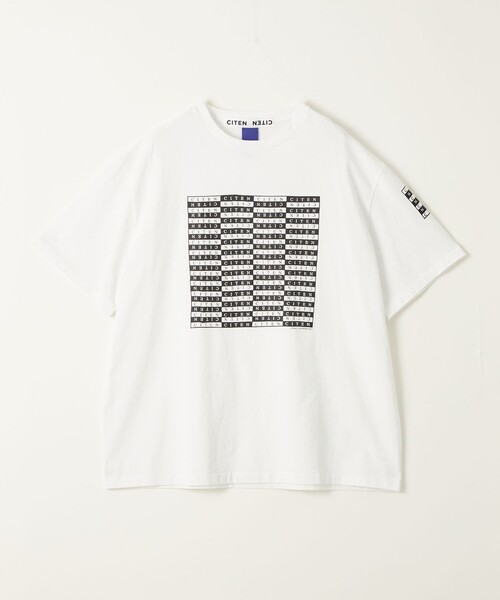 CITEN(シテン)の「<CITEN>ロゴグラフィックプリントT(Tシャツ/カットソー・メンズ・ホワイト・L/S/M)」の8枚目の写真
