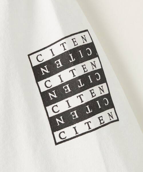 CITEN(シテン)の「<CITEN>ロゴグラフィックプリントT(Tシャツ/カットソー・メンズ・ホワイト・L/S/M)」の13枚目の写真