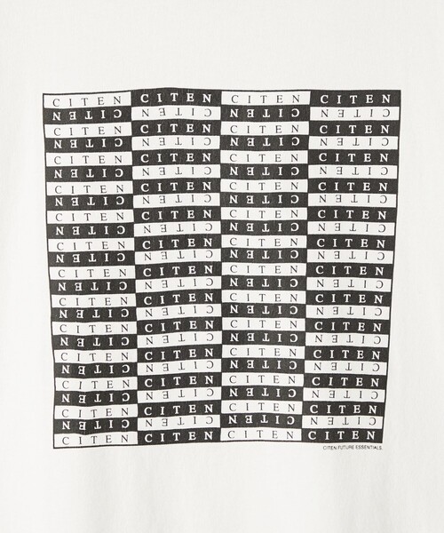 CITEN(シテン)の「<CITEN>ロゴグラフィックプリントT(Tシャツ/カットソー・メンズ・ホワイト・L/S/M)」の14枚目の写真