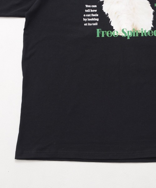SILVER BULLET(シルバーバレット)の「『SILVER BULLET SELECT AP/シルバーバレットセレクト』クルーネック アニマルプリント半袖Tシャツ【Z】(Tシャツ/カットソー・レディース・ネイビー/ブラック・L/M)」の16枚目の写真