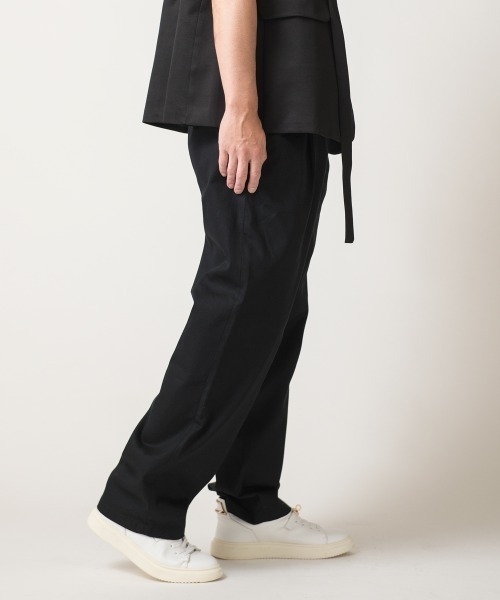 Buffalo Bobs（バッファローボブズ）の「【ZOZO限定】PARMA(パルマ)ワンタック ワイド ルーズ バギーパンツ（その他パンツ・メンズ・ブラック/ダークネイビー/ベージュ/グレー・マルチサイズ）」の6枚目の写真