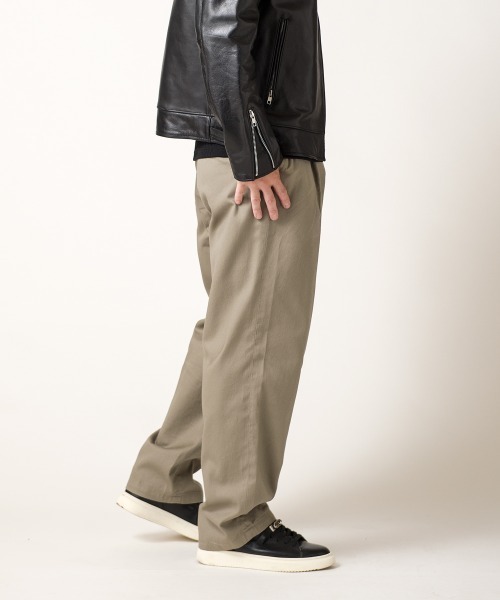 Buffalo Bobs（バッファローボブズ）の「【ZOZO限定】PARMA(パルマ)ワンタック ワイド ルーズ バギーパンツ（その他パンツ・メンズ・ブラック/ダークネイビー/ベージュ/グレー・マルチサイズ）」の22枚目の写真