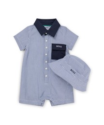 HUGO BOSS（ヒューゴボス）の「ギフトボックス ベビー カバーオール＆バケットハット（その他ベビーウェア）」