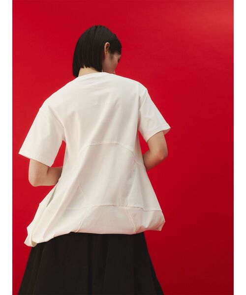 セール】SQUARE CUBE HEM TOP / スクエアキューブヘムトップ（T