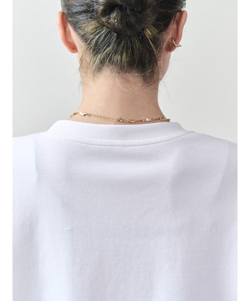 DOLLUPOOPS（ドールアップウップス）の「ショルダーファスナートップス（スウェット・レディース・ブラウン/ブラック/オフホワイト・38）」の16枚目の写真