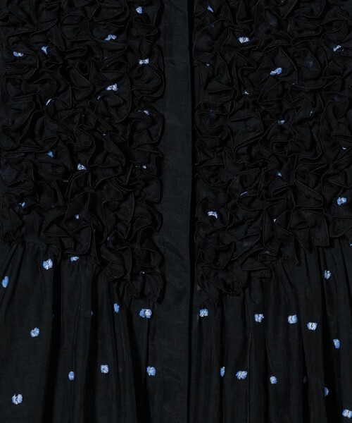 UNITED ARROWS（ユナイテッドアローズ）の「2トーン ドットジャガード ブラウス（シャツ/ブラウス・レディース・オフホワイト/ブラック・FREE）」の19枚目の写真