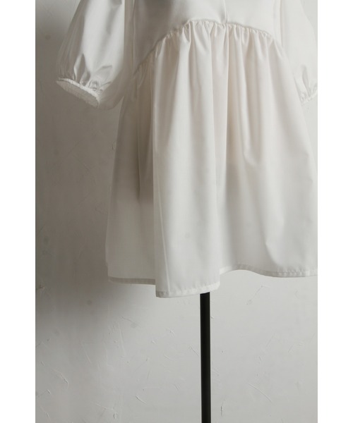 ZOZO限定】キーネックペプラムブラウス（シャツ/ブラウス