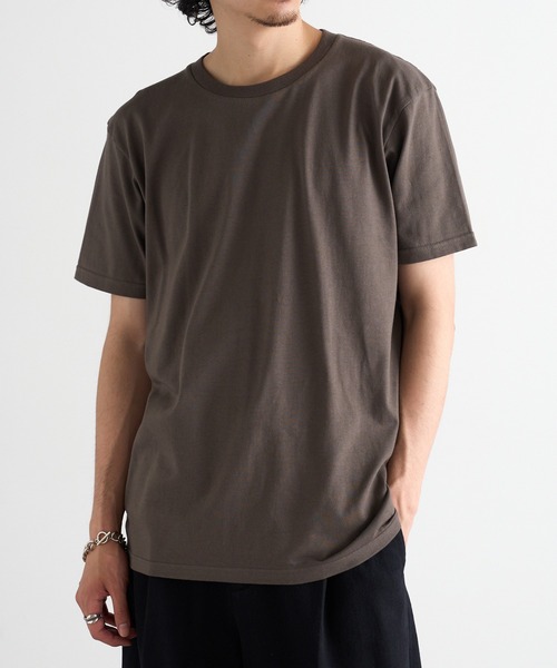 TRUSS(トラス)の「【TRUSS】ヘビーウェイト Tシャツ GAT-500(Tシャツ/カットソー・メンズ・ライトピンク/ブルー/ライトイエロー/インディゴブルー/ブラウン/ネイビー/ホワイト/ブラック/チャコールグレー・S/M/L/XL)」の3枚目の写真