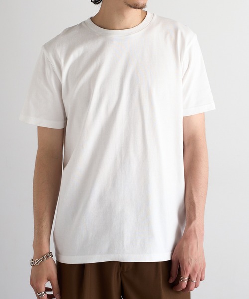 TRUSS(トラス)の「【TRUSS】ヘビーウェイト Tシャツ GAT-500(Tシャツ/カットソー・メンズ・ライトピンク/ブルー/ライトイエロー/インディゴブルー/ブラウン/ネイビー/ホワイト/ブラック/チャコールグレー・S/M/L/XL)」の10枚目の写真