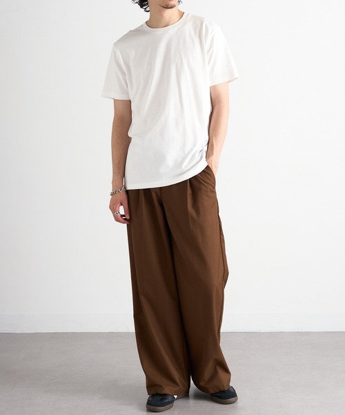 TRUSS(トラス)の「【TRUSS】ヘビーウェイト Tシャツ GAT-500(Tシャツ/カットソー・メンズ・ライトピンク/ブルー/ライトイエロー/インディゴブルー/ブラウン/ネイビー/ホワイト/ブラック/チャコールグレー・S/M/L/XL)」の13枚目の写真
