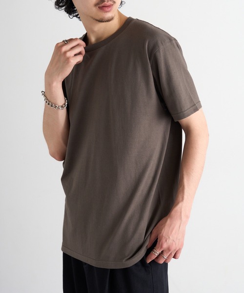 TRUSS(トラス)の「【TRUSS】ヘビーウェイト Tシャツ GAT-500(Tシャツ/カットソー・メンズ・ライトピンク/ブルー/ライトイエロー/インディゴブルー/ブラウン/ネイビー/ホワイト/ブラック/チャコールグレー・S/M/L/XL)」の19枚目の写真
