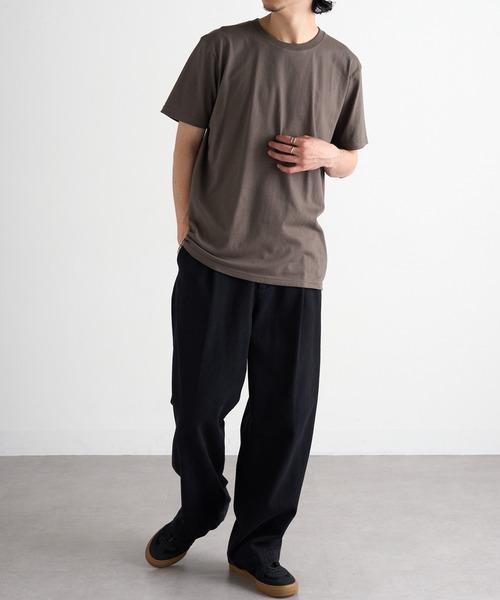 TRUSS(トラス)の「【TRUSS】ヘビーウェイト Tシャツ GAT-500(Tシャツ/カットソー・メンズ・ライトピンク/ブルー/ライトイエロー/インディゴブルー/ブラウン/ネイビー/ホワイト/ブラック/チャコールグレー・S/M/L/XL)」の20枚目の写真