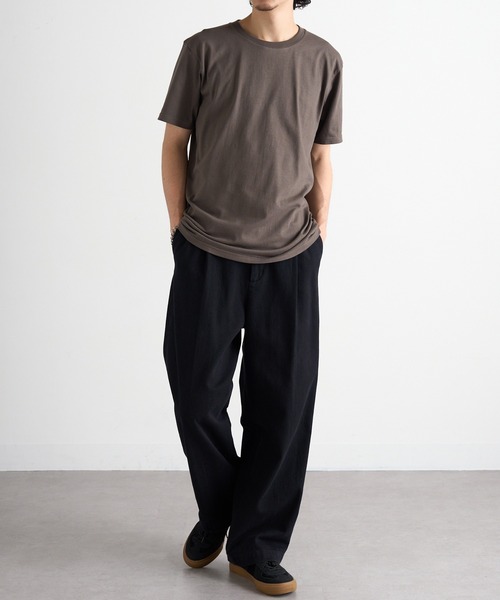 TRUSS(トラス)の「【TRUSS】ヘビーウェイト Tシャツ GAT-500(Tシャツ/カットソー・メンズ・ライトピンク/ブルー/ライトイエロー/インディゴブルー/ブラウン/ネイビー/ホワイト/ブラック/チャコールグレー・S/M/L/XL)」の21枚目の写真