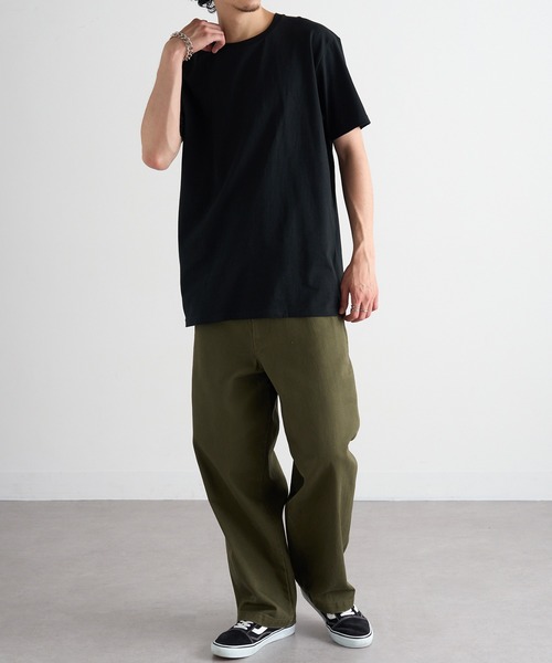 TRUSS(トラス)の「【TRUSS】ヘビーウェイト Tシャツ GAT-500(Tシャツ/カットソー・メンズ・ライトピンク/ブルー/ライトイエロー/インディゴブルー/ブラウン/ネイビー/ホワイト/ブラック/チャコールグレー・S/M/L/XL)」の16枚目の写真