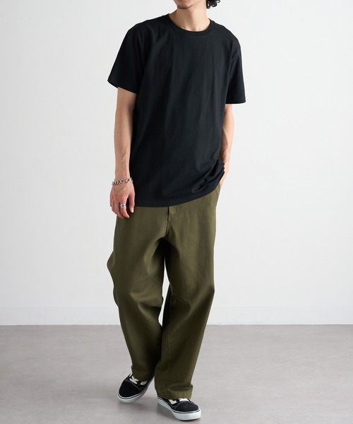 TRUSS(トラス)の「【TRUSS】ヘビーウェイト Tシャツ GAT-500(Tシャツ/カットソー・メンズ・ライトピンク/ブルー/ライトイエロー/インディゴブルー/ブラウン/ネイビー/ホワイト/ブラック/チャコールグレー・S/M/L/XL)」の17枚目の写真