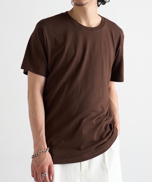 TRUSS(トラス)の「【TRUSS】ヘビーウェイト Tシャツ GAT-500(Tシャツ/カットソー・メンズ・ライトピンク/ブルー/ライトイエロー/インディゴブルー/ブラウン/ネイビー/ホワイト/ブラック/チャコールグレー・S/M/L/XL)」の22枚目の写真