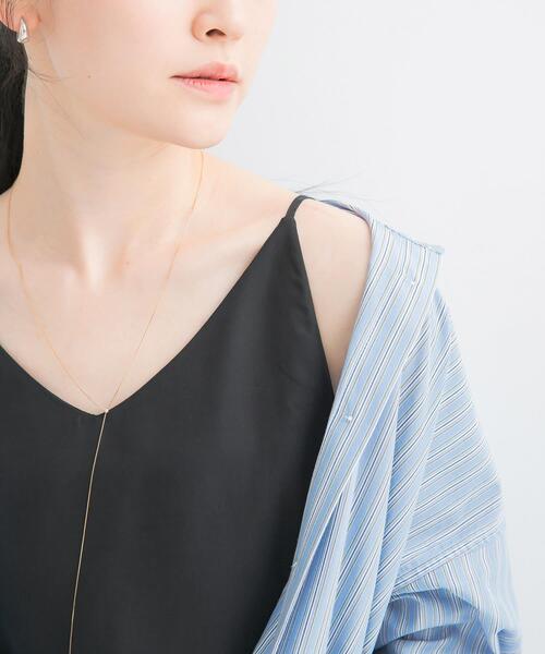 URBAN RESEARCH(アーバンリサーチ)の「『接触冷感』キュプラキャミトップ(キャミソール・レディース・ブラック/ベージュ系その他・36/38)」の12枚目の写真