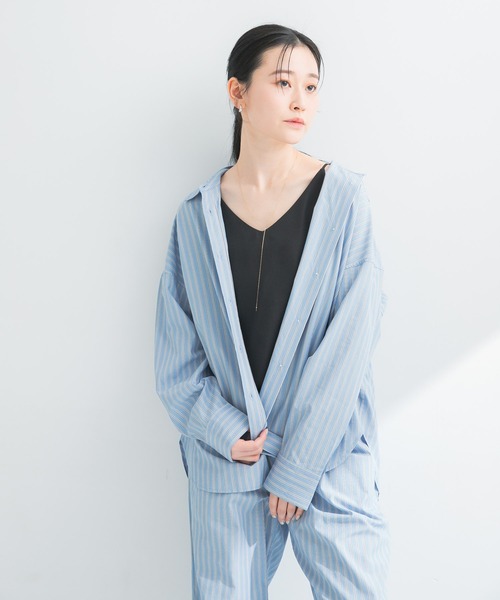 URBAN RESEARCH(アーバンリサーチ)の「『接触冷感』キュプラキャミトップ(キャミソール・レディース・ブラック/ベージュ系その他・36/38)」の7枚目の写真