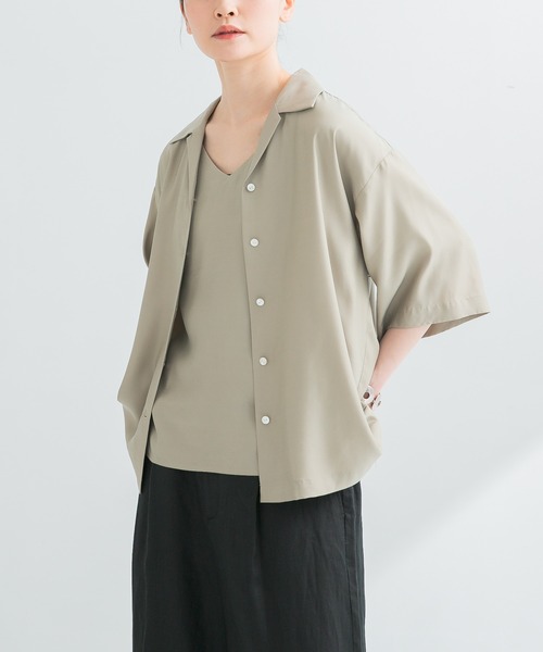 URBAN RESEARCH(アーバンリサーチ)の「『接触冷感』キュプラキャミトップ(キャミソール・レディース・ブラック/ベージュ系その他・36/38)」の12枚目の写真