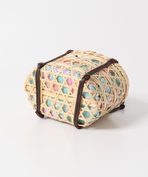 SENSE OF PLACE by URBAN RESEARCH（センスオブプレイスバイアーバンリサーチ）の「カゴキンチャクバッグA（かごバッグ・レディース・ベージュ・ONE）」の9枚目の写真