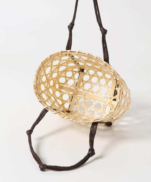 SENSE OF PLACE by URBAN RESEARCH（センスオブプレイスバイアーバンリサーチ）の「カゴキンチャクバッグA（かごバッグ・レディース・ベージュ・ONE）」の11枚目の写真