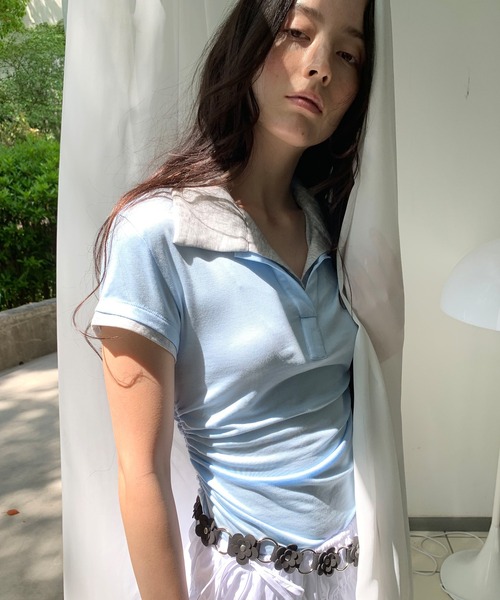 LONSLAN】レイヤードポロTシャツ LONW25s050（Tシャツ