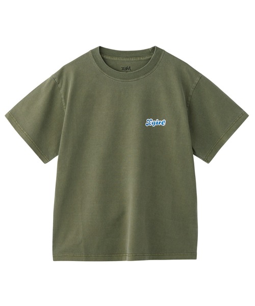 FIRE HEART LOGO S/S TEE（Tシャツ/カットソー）｜X-girl