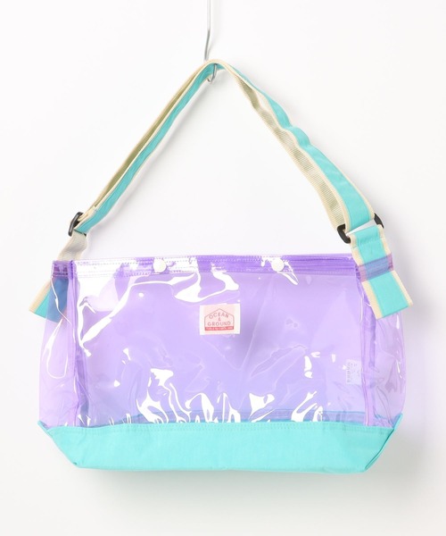 Ocean&Ground(オーシャン&グラウンド)の「プールBAG ROCKAWAY(スイムグッズ・キッズ・チャコール/ラベンダー/マスタード/グリーン/ピンク/レッド/ブルー・FREE)」の4枚目の写真
