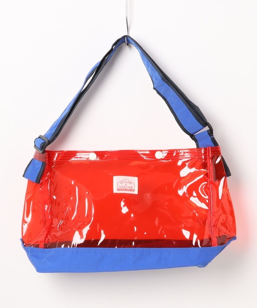 Ocean&Ground(オーシャン&グラウンド)の「プールBAG ROCKAWAY(スイムグッズ・キッズ・チャコール/ラベンダー/マスタード/グリーン/ピンク/レッド/ブルー・FREE)」の7枚目の写真