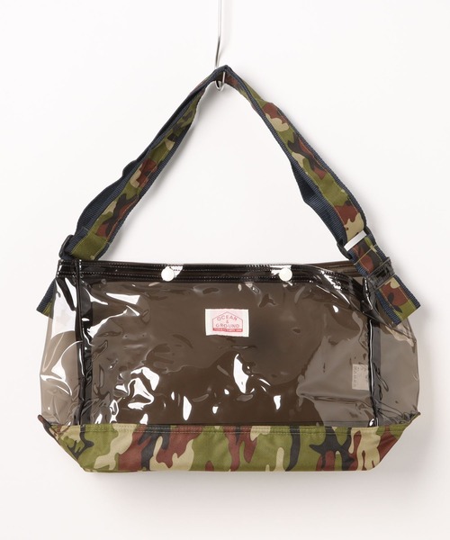 Ocean&Ground(オーシャン&グラウンド)の「プールBAG ROCKAWAY(スイムグッズ・キッズ・チャコール/ラベンダー/マスタード/グリーン/ピンク/レッド/ブルー・FREE)」の2枚目の写真