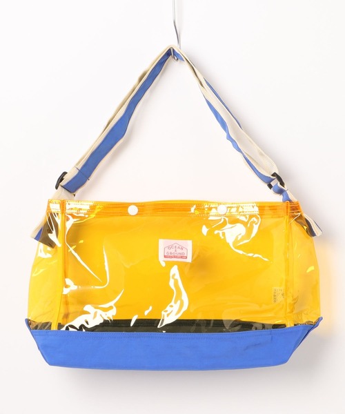 Ocean&Ground(オーシャン&グラウンド)の「プールBAG ROCKAWAY(スイムグッズ・キッズ・チャコール/ラベンダー/マスタード/グリーン/ピンク/レッド/ブルー・FREE)」の5枚目の写真