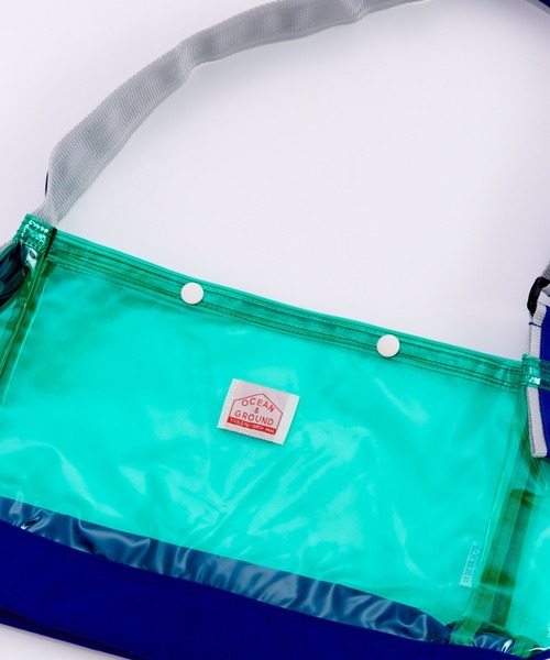 Ocean&Ground(オーシャン&グラウンド)の「プールBAG ROCKAWAY(スイムグッズ・キッズ・チャコール/ラベンダー/マスタード/グリーン/ピンク/レッド/ブルー・FREE)」の9枚目の写真