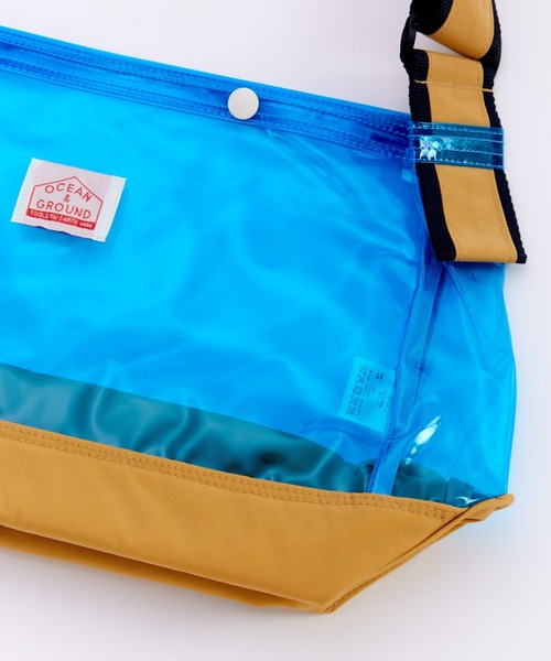 Ocean&Ground(オーシャン&グラウンド)の「プールBAG ROCKAWAY(スイムグッズ・キッズ・チャコール/ラベンダー/マスタード/グリーン/ピンク/レッド/ブルー・FREE)」の18枚目の写真