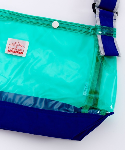 Ocean&Ground(オーシャン&グラウンド)の「プールBAG ROCKAWAY(スイムグッズ・キッズ・チャコール/ラベンダー/マスタード/グリーン/ピンク/レッド/ブルー・FREE)」の20枚目の写真