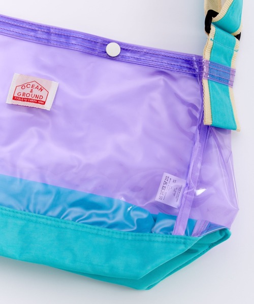 Ocean&Ground(オーシャン&グラウンド)の「プールBAG ROCKAWAY(スイムグッズ・キッズ・チャコール/ラベンダー/マスタード/グリーン/ピンク/レッド/ブルー・FREE)」の21枚目の写真