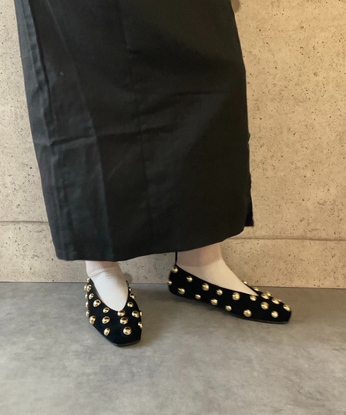 Jeffrey Campbell（ジェフリーキャンベル）の「Vカット デザインパンプス（パンプス・レディース・ブラック/ブラウン・35/36/37/38/39）」の18枚目の写真