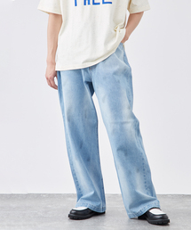 《追加2》[B.A.C.D] 13oz ワイドストレートデニムパンツ