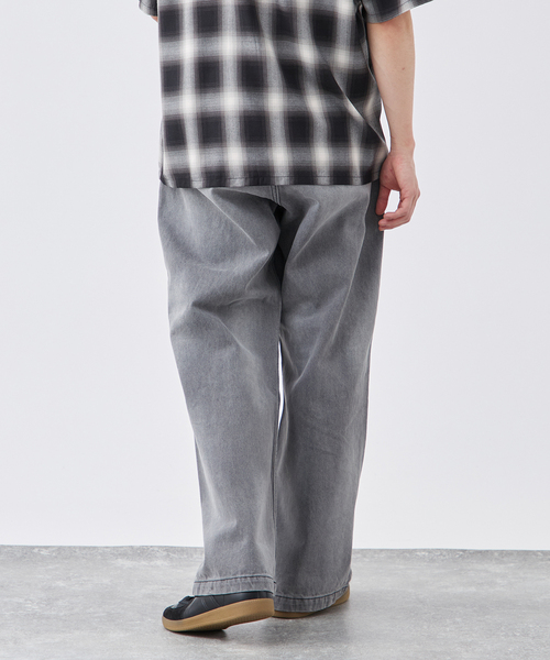 B.C STOCK（ベーセーストック）の「《追加2》[B.A.C.D] 13oz ワイドストレートデニムパンツ（デニムパンツ・メンズ・エメラルドブルー/ブルー系その他/スミクロ/ブラック系その他・SMALL/MEDIUM/LARGE）」の12枚目の写真