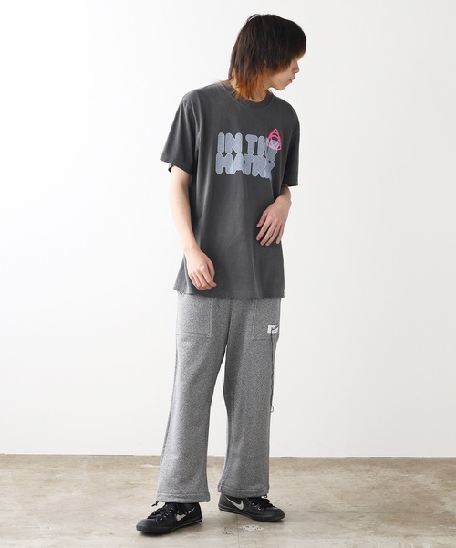 DIET BUTCHER（ダイエットブッチャー）の「DIET BUTCHER/ダイエットブッチャー glitter cropped wide pants ワイドパンツ（スウェットパンツ・メンズ・ゴールド/シルバー・FREE）」の12枚目の写真