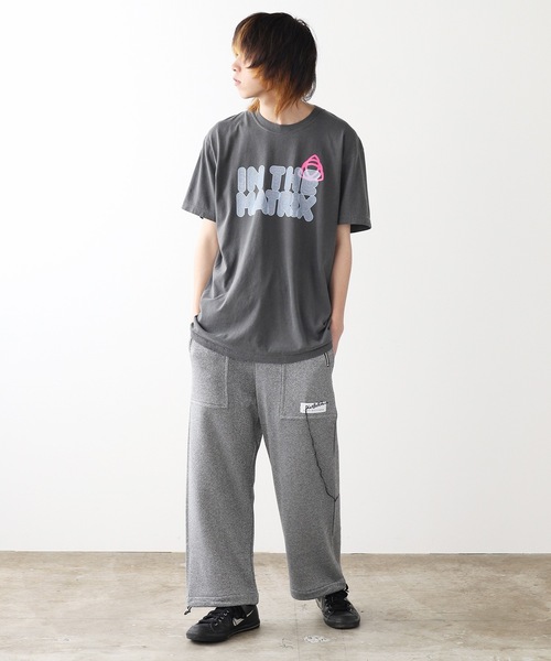 DIET BUTCHER（ダイエットブッチャー）の「DIET BUTCHER/ダイエットブッチャー glitter cropped wide pants ワイドパンツ（スウェットパンツ・メンズ・ゴールド/シルバー・FREE）」の13枚目の写真