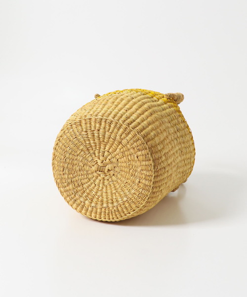 URBAN RESEARCH DOORS(アーバンリサーチドアーズ)の「『別注』アフリカンスクエア×DOORS ボルガ山フォルム(ショルダーバッグ・レディース・イエロー系その他・ONE)」の4枚目の写真