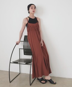Estella.K Isabella long dress リネン ワンピース Isabella Long Dress リネンタックドレス（ワンピース