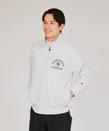 【Champion/チャンピオン】メンズ GOLF テックウィーブテリー ハーフジップスウェットシャツ