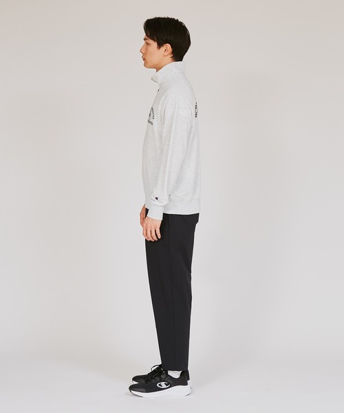 Champion Golf(チャンピオンゴルフ)の「【Champion/チャンピオン】メンズ GOLF テックウィーブテリー ハーフジップスウェットシャツ(スウェット・メンズ・オフホワイト/グレー/ブラック・MEDIUM/LARGE/X-LARGE)」の9枚目の写真