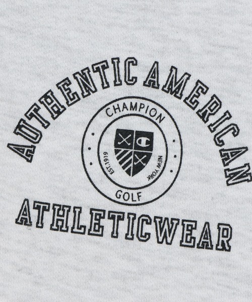 Champion Golf(チャンピオンゴルフ)の「【Champion/チャンピオン】メンズ GOLF テックウィーブテリー ハーフジップスウェットシャツ(スウェット・メンズ・オフホワイト/グレー/ブラック・MEDIUM/LARGE/X-LARGE)」の12枚目の写真