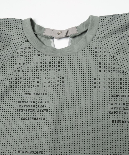 mintdesigns(ミントデザインズ)の「DOT TYPE T-TOP(Tシャツ/カットソー・レディース・ブラック/ブルーグレー・ONESIZE)」の10枚目の写真