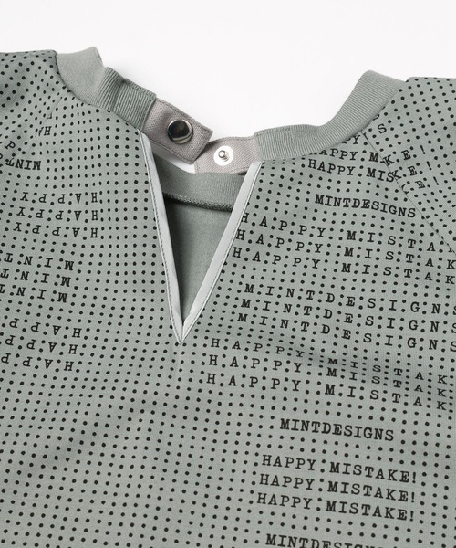 mintdesigns(ミントデザインズ)の「DOT TYPE T-TOP(Tシャツ/カットソー・レディース・ブラック/ブルーグレー・ONESIZE)」の15枚目の写真