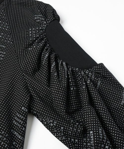 mintdesigns(ミントデザインズ)の「DOT TYPE T-TOP(Tシャツ/カットソー・レディース・ブラック/ブルーグレー・ONESIZE)」の17枚目の写真